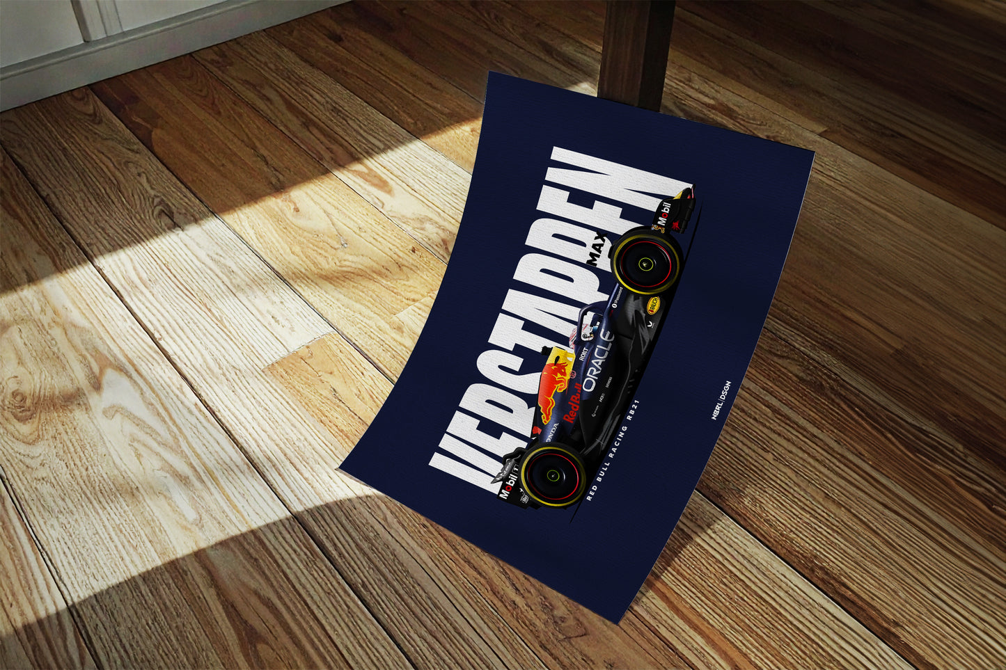 2025 Max Verstappen Red Bull Racing RB21 - Wall Art Poster